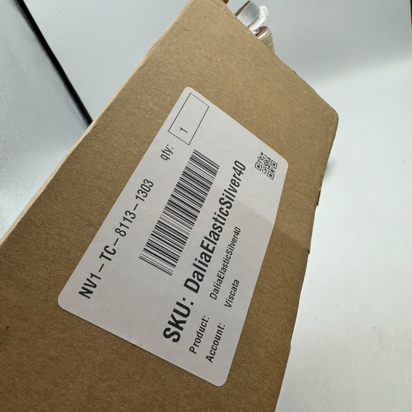 NEW Viscata Dalia Elastic Silver EUR 40 - Picture 3 of 11